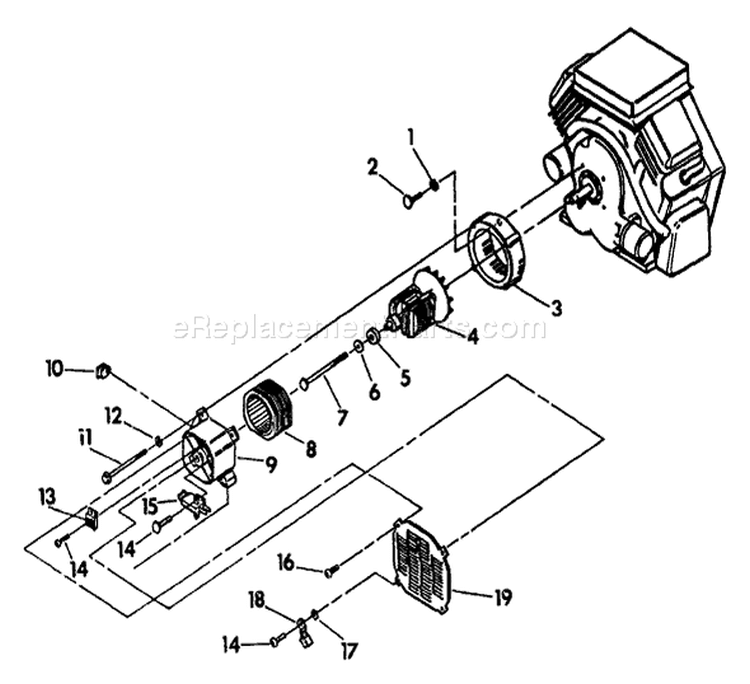 Page A Diagram and Parts List for 9288-0  Briggs and Stratton Generator